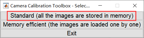 Calibration GUI Launch